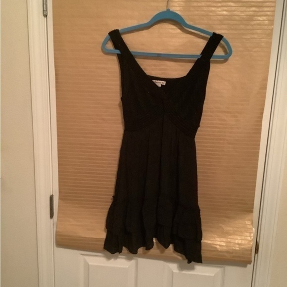 FOREVER~BLACK DRESS~WITH SILVER FLECKS~SIZE M - Picture 2 of 6